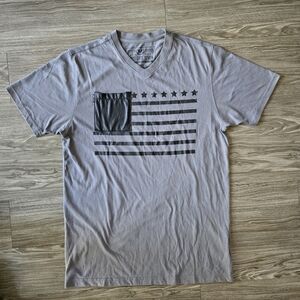 Gray America Graphic T-Shirt